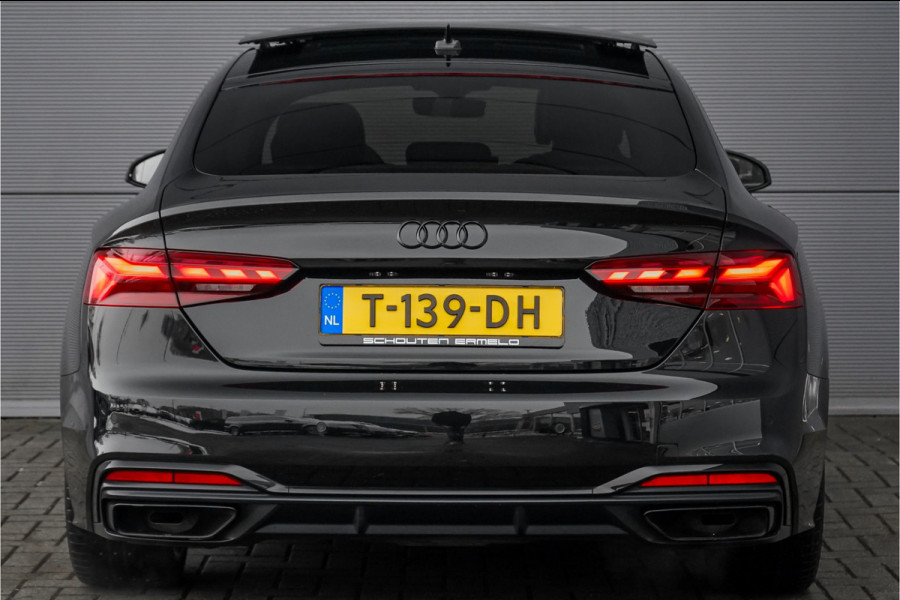 Audi A5 Sportback 35 TFSI S Edition Competition Pano Matrix Zwart Optiek 19"