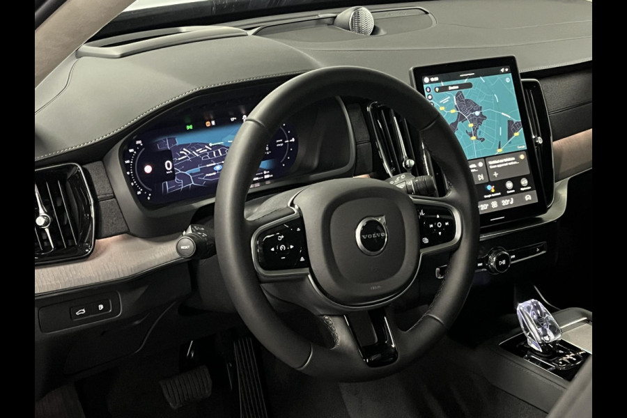 Volvo XC90 2.0 T8 Plug-in hybrid AWD Ultra Dark Luchtvering | Massage | Bowers & Wilkins | Trekhaak | Adapt. Cruise | Stoelventilatie | 22" wielen | 360 camera | Head-up