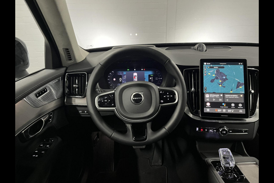 Volvo XC90 2.0 T8 Plug-in hybrid AWD Ultra Dark Luchtvering | Massage | Bowers & Wilkins | Trekhaak | Adapt. Cruise | Stoelventilatie | 22" wielen | 360 camera | Head-up