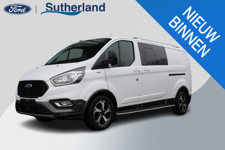 Ford Transit Custom 320 2.0 TDCI L2H1 Limited DC | Trekhaak | Stoelverwarming | Navigatie | Camera | Cruise Control Adaptive |