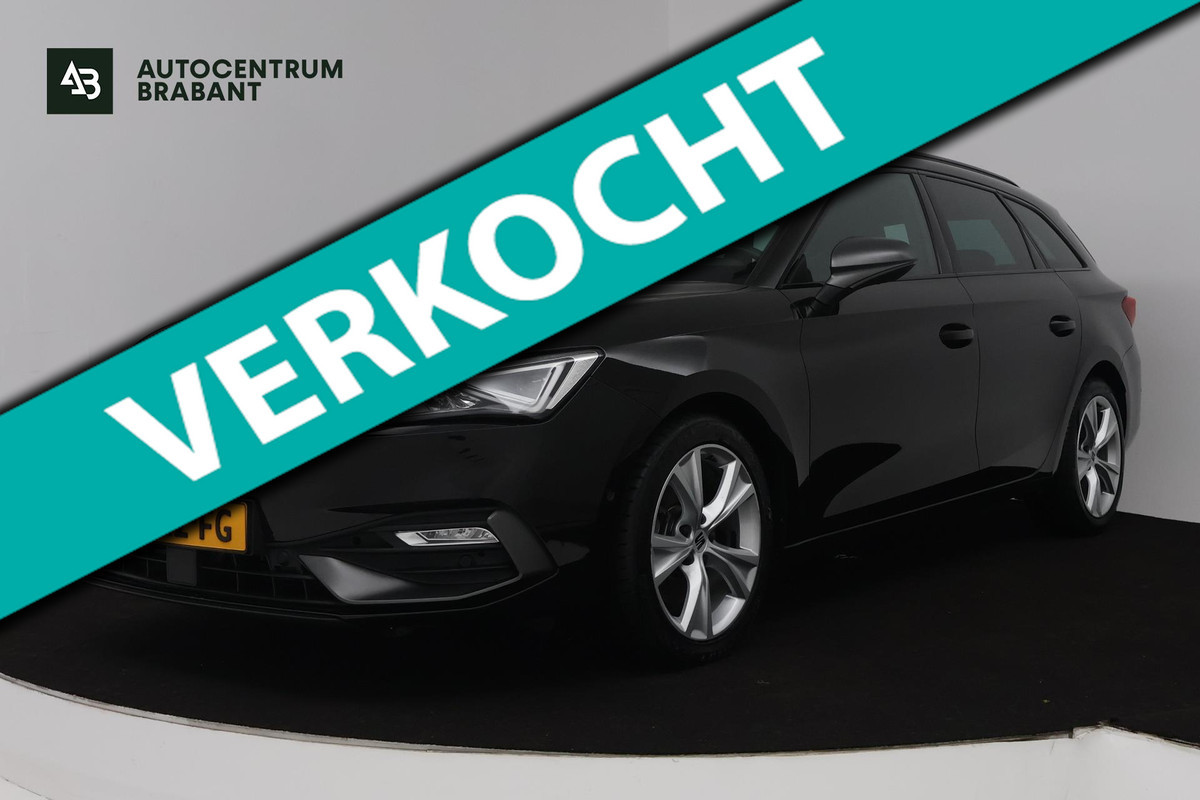 Seat Leon Sportstourer 1.5 eTSI FR Launch Edition (PANORAMADAK, STUUR/STOELVERWARMING, CAMERA, DIGITALE COCKPIT, CRUISE ADAPTIEF)
