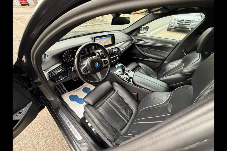 BMW 5 Serie 530e High Executive M-Sport 360º CAM/LEER/PANO