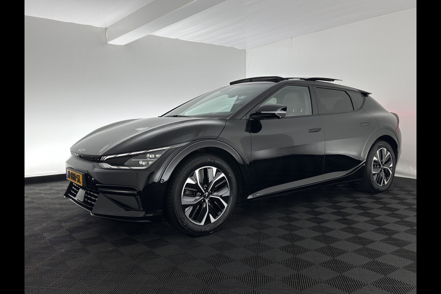Kia Ev6 GT-Line 77.4 kWh (INCL.BTW) *AUT | PANO | HEAD-UP | LEATHER-ALCANTARA | ADAPTIVE-CRUISE | DIGI-COCKPIT | MERIDIAN-AUDIO | MEMORY-PACK | FULL-LED | KEYLESS | TOP-VIEW | DAB | BLIND-SPOT | NAVI-FULLMAP | PRIVAC