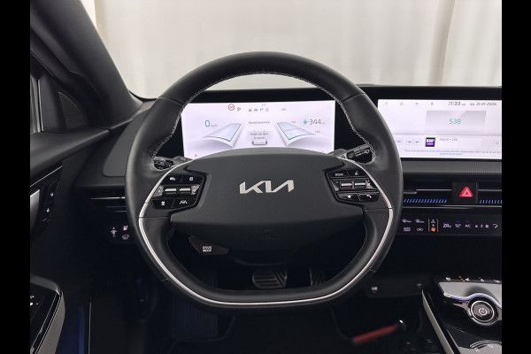 Kia Ev6 GT-Line 77.4 kWh (INCL.BTW) *AUT | PANO | HEAD-UP | LEATHER-ALCANTARA | ADAPTIVE-CRUISE | DIGI-COCKPIT | MERIDIAN-AUDIO | MEMORY-PACK | FULL-LED | KEYLESS | TOP-VIEW | DAB | BLIND-SPOT | NAVI-FULLMAP | PRIVAC
