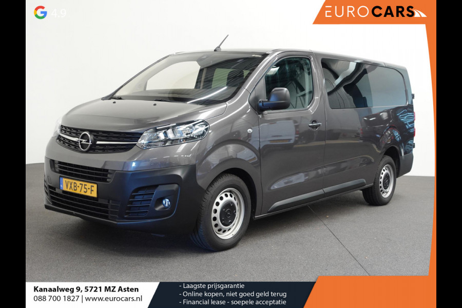 Opel Vivaro 145pk Automaat L3H1 Edition Dubbele Cabine Airco Cruise control Navigatie Trekhaak Carplay Camera Parkeersensoren