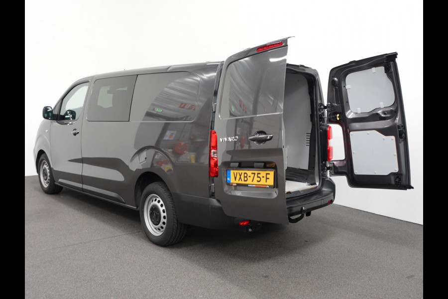 Opel Vivaro 145pk Automaat L3H1 Edition Dubbele Cabine Airco Cruise control Navigatie Trekhaak Carplay Camera Parkeersensoren