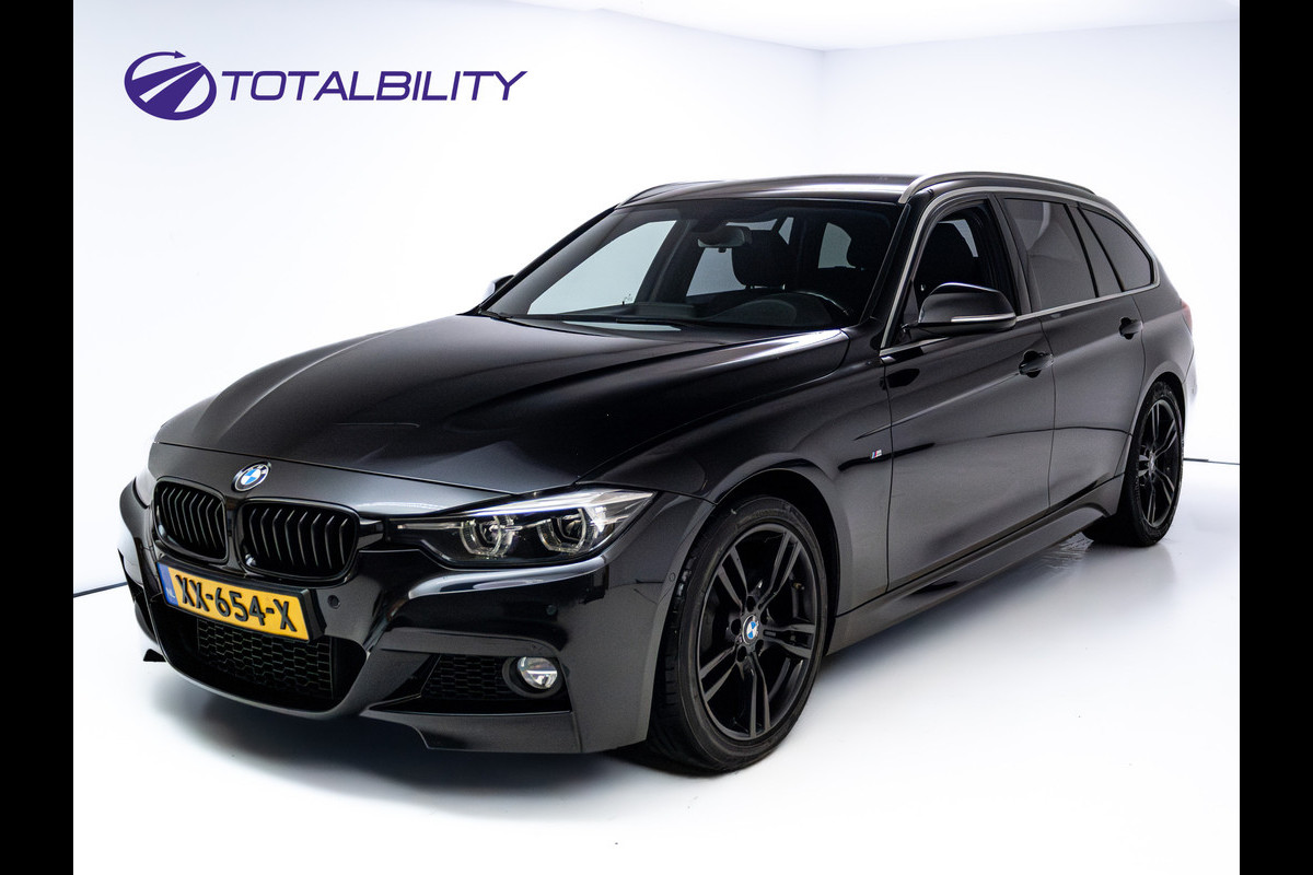 BMW 3 Serie Touring 318i M Sport Edition | Leer | Stoelverwarming | Elec. trekhaak | Navigatie pro | Camera | Cruise, LMV 18", Elec. achterklep