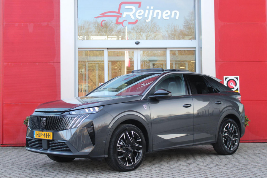 Peugeot 3008 1.2 Hybrid 145PK GT | PANORAMISCH SCHUIF / KANTELDAK | ELEKTRISCH BEDIENBARE ACHTERKLEP | AFNEEMBARE TREKHAAK | NAVIGATIE | FOCAL PREMIUM AUDIO SYSTEEM | DRAADLOZE APPLE CARPLAY/ANDROID AUTO | DRAADLOOS LADEN  | SFEER VERLICHTING | ACHTERUITRIJ CAMERA | PARKEERSENSOREN VOOR EN ACHTER | FULL LED KOPLAMPEN | KEYLESS ENTRY/START | ADAPTIVE CRUISE CONTROL | STOEL/STUUR VERWARMING | LICHTMETALEN VELGEN 19" | DODEHOEK DETECTIE |