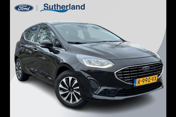 Ford Fiesta 1.0 EcoBoost Hybrid Titanium 125pk | Cruise Control | Parkeersensoren achter | Apple Carplay/Android auto | Navigatie | Climate control