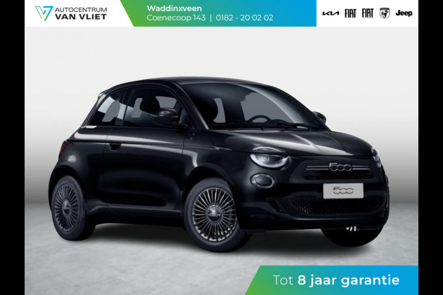 Fiat 500 Hybrid Torino Launch Edition | Nu beschikbaar voor proefritten | New | Clima | Carplay | PDC | Priv Glass | Onyx Black