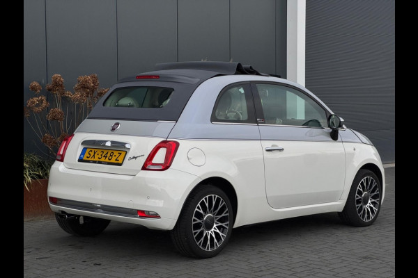 Fiat 500C 0.9 TA T Collezi. CABRIO ORG NL LAGE KMSTAND NAVI LEDER LED