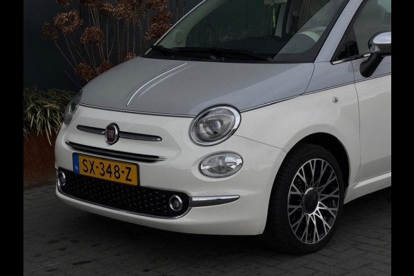 Fiat 500C 0.9 TA T Collezi. CABRIO ORG NL LAGE KMSTAND NAVI LEDER LED