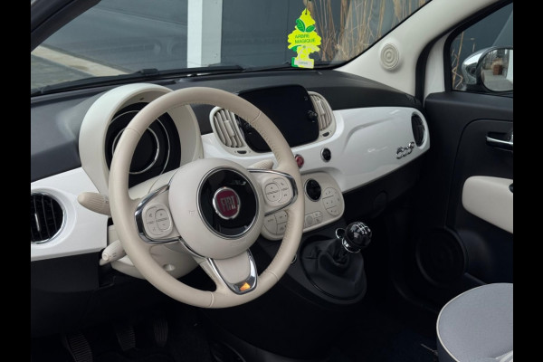 Fiat 500C 0.9 TA T Collezi. CABRIO ORG NL LAGE KMSTAND NAVI LEDER LED