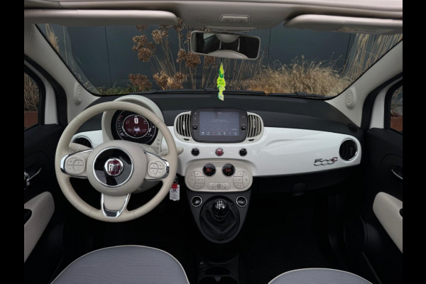 Fiat 500C 0.9 TA T Collezi. CABRIO ORG NL LAGE KMSTAND NAVI LEDER LED