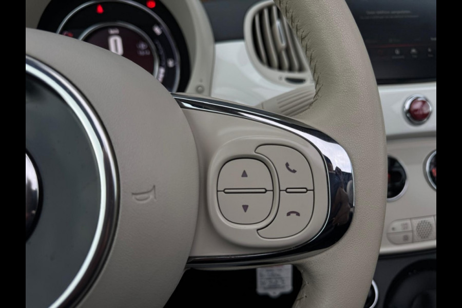 Fiat 500C 0.9 TA T Collezi. CABRIO ORG NL LAGE KMSTAND NAVI LEDER LED