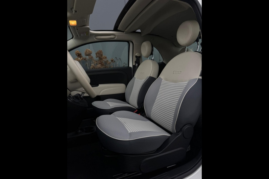 Fiat 500C 0.9 TA T Collezi. CABRIO ORG NL LAGE KMSTAND NAVI LEDER LED