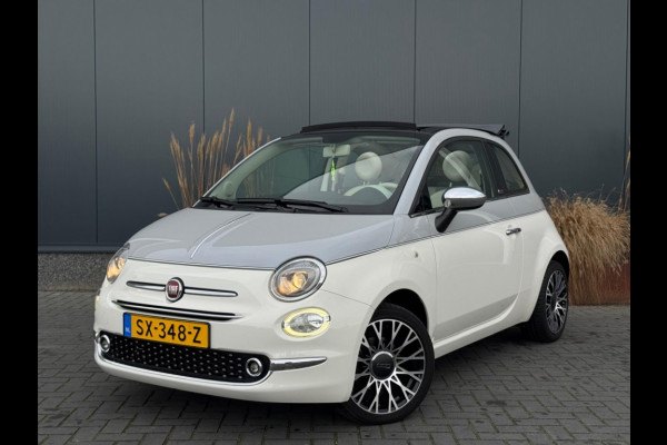 Fiat 500C 0.9 TA T Collezi. CABRIO ORG NL LAGE KMSTAND NAVI LEDER LED