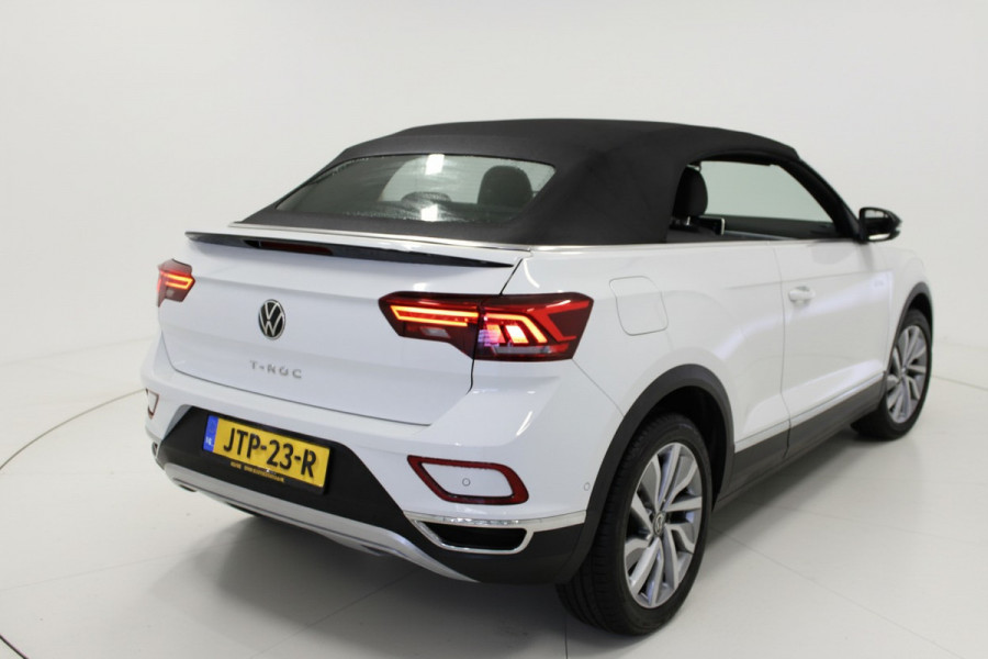 Volkswagen T-Roc Cabrio 1.5 TSI 150PK DSG STYLE VIRTUAL/NAVI/CARPLAY FABRIEKS GARANTIE