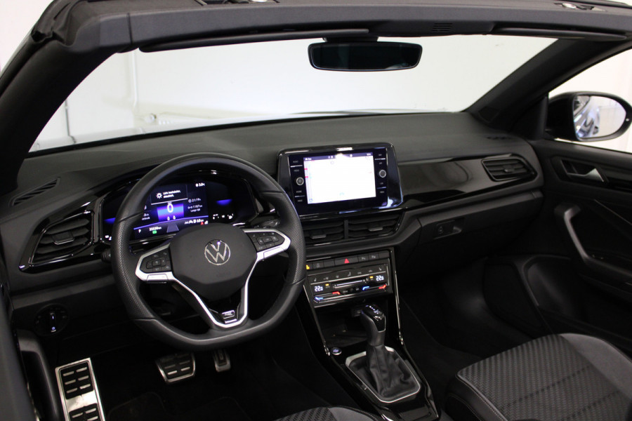 Volkswagen T-Roc Cabrio 1.5 TSI 150PK DSG R-LINE SPORT LEDER/MATRIX-LED/NAVI/CARPLAY/FABRIEKS GARANTIE