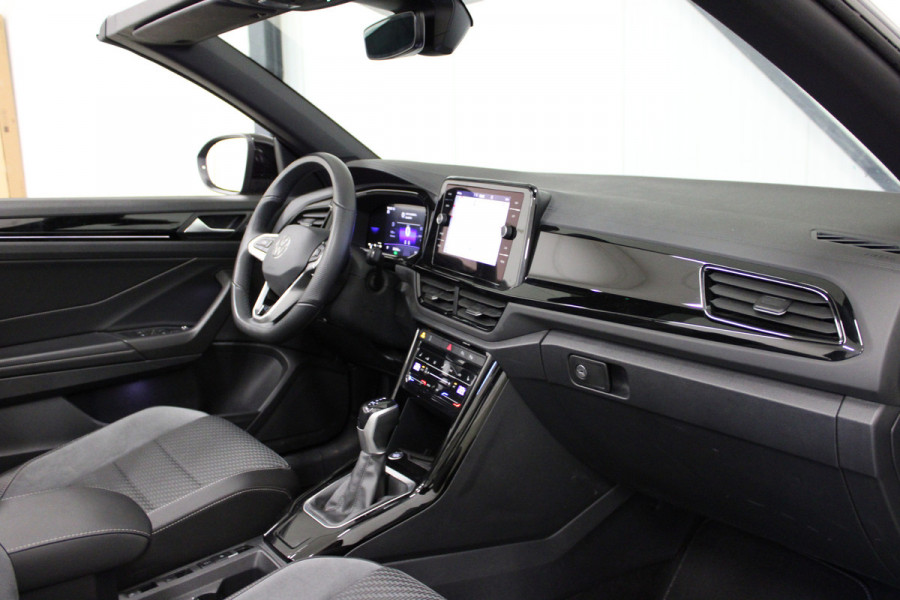 Volkswagen T-Roc Cabrio 1.5 TSI 150PK DSG R-LINE SPORT LEDER/MATRIX-LED/NAVI/CARPLAY/FABRIEKS GARANTIE