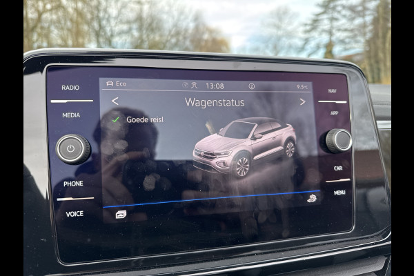 Volkswagen T-Roc Cabrio 1.5 TSI 150PK DSG R-LINE SPORT LEDER/MATRIX-LED/NAVI/CARPLAY/FABRIEKS GARANTIE