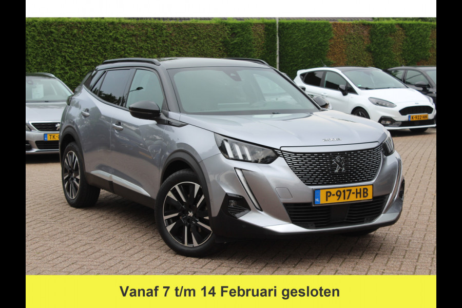 Peugeot e-2008 EV GT 50 kWh / SoH 90.6% / Camera / Half leder / Virtual Cockpit / 18'' / LED Koplampen / Keyless / Navigatie / Cruise Control