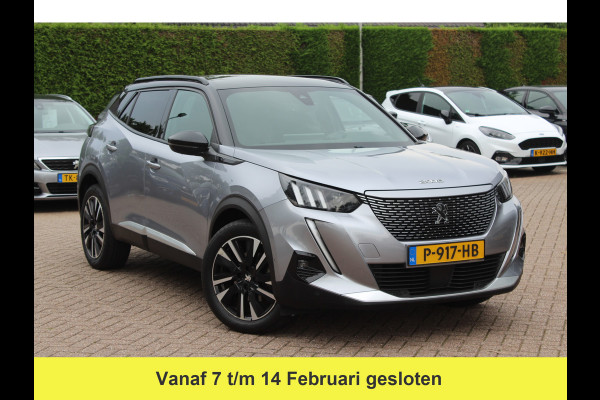 Peugeot e-2008 EV GT 50 kWh / SoH 90.6% / Camera / Half leder / Virtual Cockpit / 18'' / LED Koplampen / Keyless / Navigatie / Cruise Control