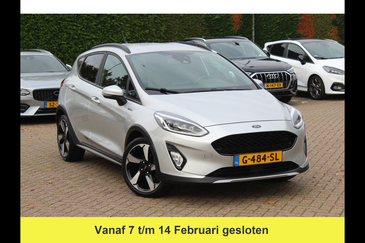 Ford Fiesta 1.0 EcoBoost Active / Camera / CarPlay / Keyless / 18'' / B&O / Stuur+Stoelverwarming / Dodehoek / DAB