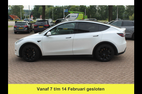 Tesla Model Y Performance AWD 75 kWh / Trekhaak / Autopilot / Panoramadak / Camera / 21'' / Keyless / Leder / Dodehoek / Navigatie / Stoelverwarming