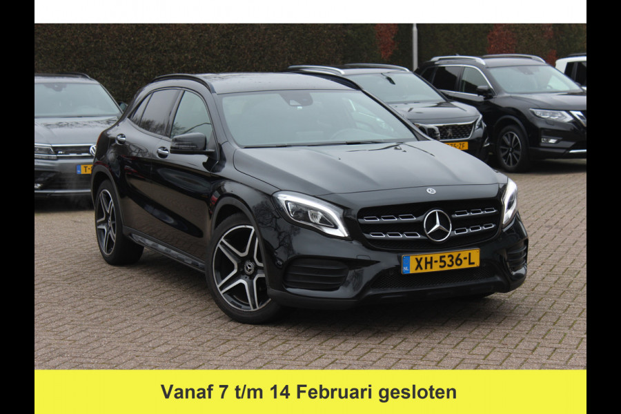 Mercedes-Benz GLA 180 Business Solution AMG Night Upgrade / Camera / Apple CarPlay / 19'' / Half leder / Navigatie / Getint glas / Stoelverwarming / Cruise Control