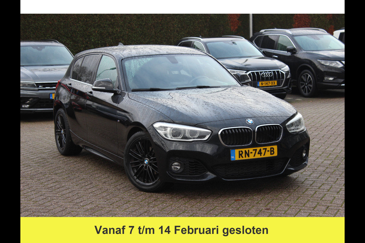BMW 1-serie 118i Corporate Lease Exe. M Sport / Alcantara / Navigatie / Parkeerhulp achter / 17'' / Sportstoelen / Cruise Control