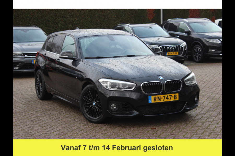 BMW 1-serie 118i Corporate Lease Exe. M Sport / Alcantara / Navigatie / Parkeerhulp achter / 17'' / Sportstoelen / Cruise Control