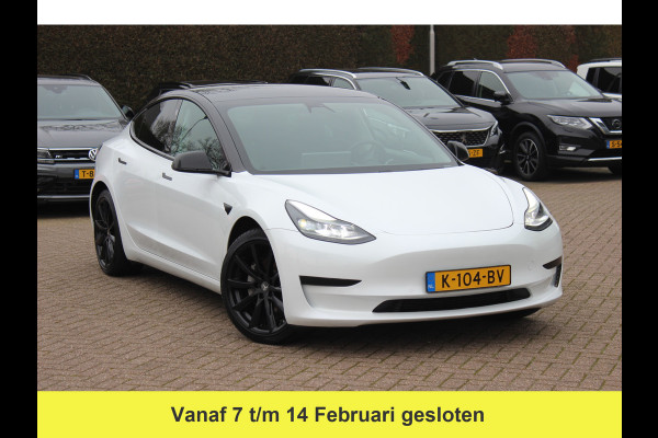 Tesla Model 3 Standard RWD Plus 60 kWh / SOH 91,4% / Autopilot / Panoramadak / Camera / Audio / 18'' / Leder