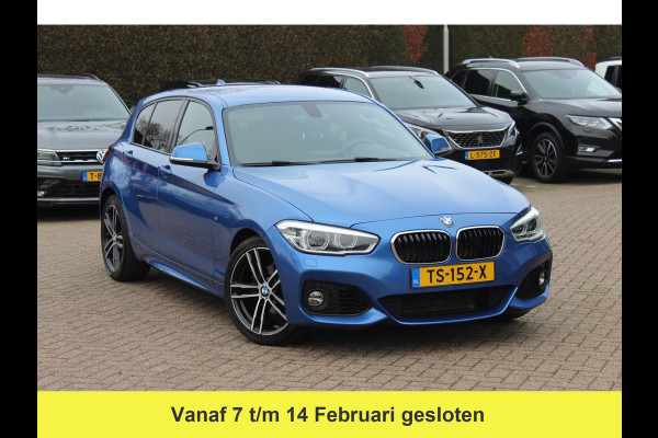 BMW 1-serie 118i Edition M Sport Shadow High Executive / Alcantara / Navigatie / Parkeerhulp V+A / 18'' / Stoelverwarming / Cruise Control