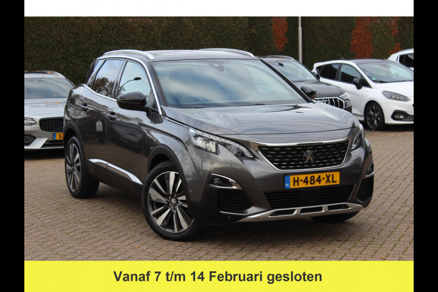 Peugeot 3008 1.2 PureTech GT Line Avantage / Trekhaak / Camera / Navigatie / 19'' / Half leder / CarPlay / Keyless / Cruise Control
