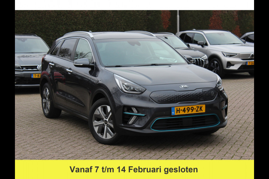 Kia e-Niro ExecutiveLine 64 kWh / SoH 91% / Warmtepomp / Trekhaak / Camera / Leder / Keyless / Stoelventilatie / Navigatie / Dodehoek / DAB / Cruise Control