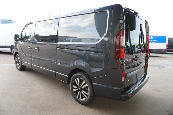 Renault Trafic 2.0 Bleu dCi EDC 170PK L2H1 Luxe dubbelCabine Automaat Schuifdeur L/R Nr.V902 |  Climate | Navi | Camera |