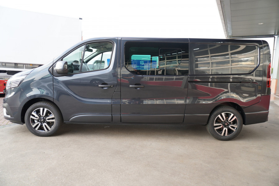 Renault Trafic 2.0 Bleu dCi EDC 170PK L2H1 Luxe dubbelCabine Automaat Schuifdeur L/R Nr.V902 |  Climate | Navi | Camera |