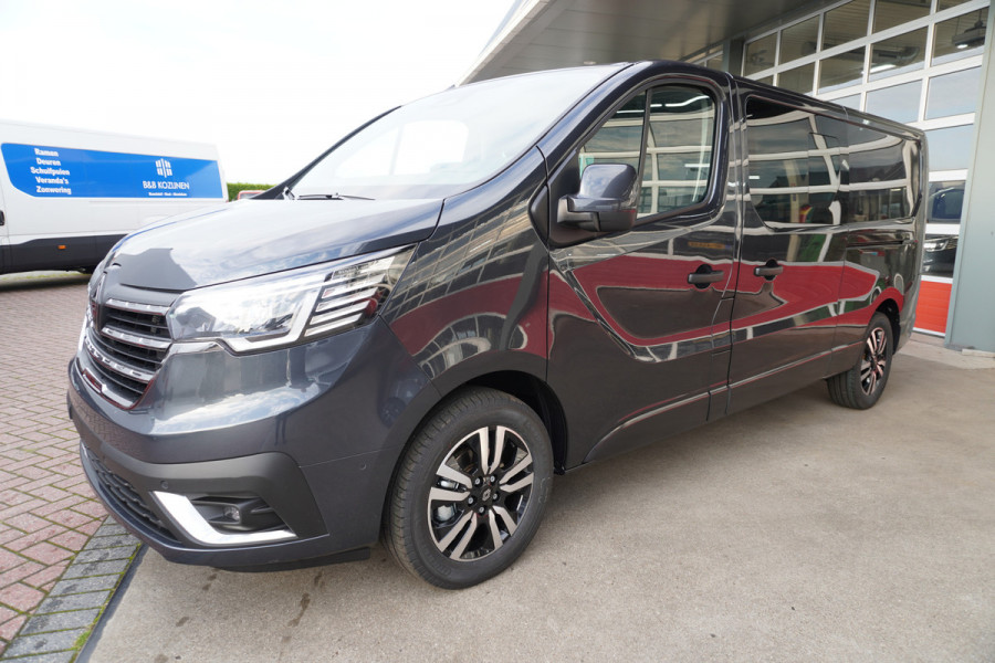 Renault Trafic 2.0 Bleu dCi EDC 170PK L2H1 Luxe dubbelCabine Automaat Schuifdeur L/R Nr.V902 |  Climate | Navi | Camera |