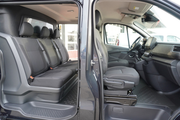 Renault Trafic 2.0 Bleu dCi EDC 170PK L2H1 Luxe dubbelCabine Automaat Schuifdeur L/R Nr.V902 |  Climate | Navi | Camera |