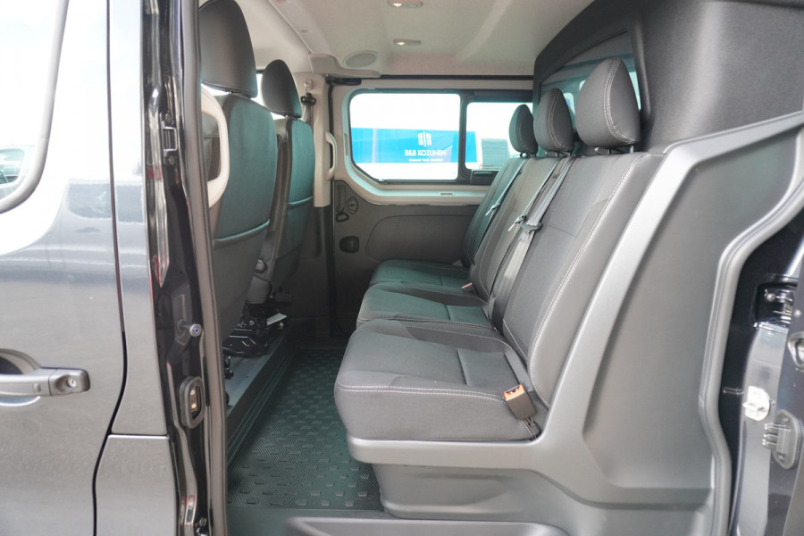 Renault Trafic 2.0 Bleu dCi EDC 170PK L2H1 Luxe dubbelCabine Automaat Schuifdeur L/R Nr.V902 |  Climate | Navi | Camera |