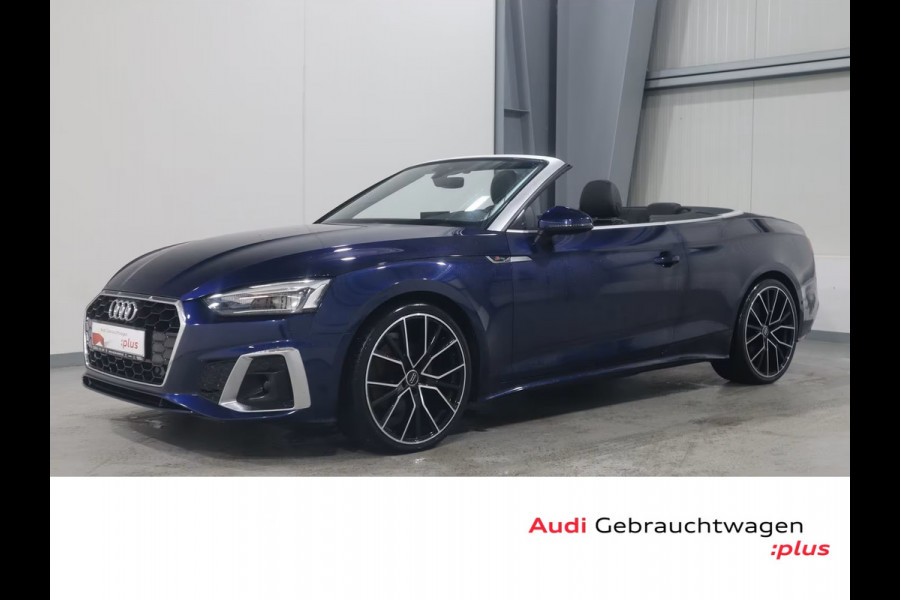 Audi A5 Cabriolet 40 TFSI S-LINE ** LED, VIRTUAL, HALF-LEDER, ACC, MEMORY, 19-inch LMV, SPIEGEL ** UNFALLFREI - Vol. AUDI Onderh ** ** INFORMEER OOK NAAR ONZE AANTREKKELIJKE FINANCIAL-LEASE TARIEVEN **