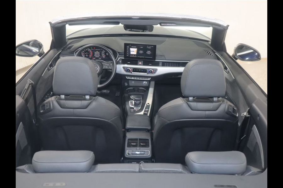 Audi A5 Cabriolet 40 TFSI S-LINE ** LED, VIRTUAL, HALF-LEDER, ACC, MEMORY, 19-inch LMV, SPIEGEL ** UNFALLFREI - Vol. AUDI Onderh ** ** INFORMEER OOK NAAR ONZE AANTREKKELIJKE FINANCIAL-LEASE TARIEVEN **