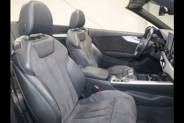 Audi A5 Cabriolet 40 TFSI S-LINE ** LED, VIRTUAL, HALF-LEDER, ACC, MEMORY, 19-inch LMV, SPIEGEL ** UNFALLFREI - Vol. AUDI Onderh ** ** INFORMEER OOK NAAR ONZE AANTREKKELIJKE FINANCIAL-LEASE TARIEVEN **