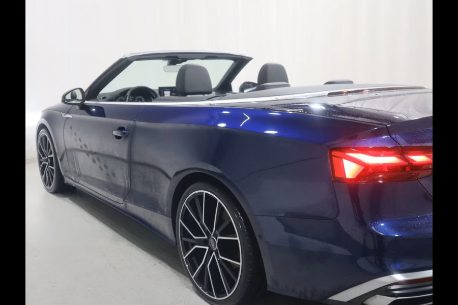 Audi A5 Cabriolet 40 TFSI S-LINE ** LED, VIRTUAL, HALF-LEDER, ACC, MEMORY, 19-inch LMV, SPIEGEL ** UNFALLFREI - Vol. AUDI Onderh ** ** INFORMEER OOK NAAR ONZE AANTREKKELIJKE FINANCIAL-LEASE TARIEVEN **