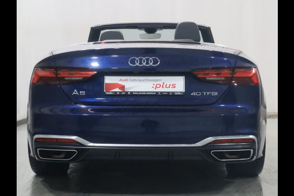 Audi A5 Cabriolet 40 TFSI S-LINE ** LED, VIRTUAL, HALF-LEDER, ACC, MEMORY, 19-inch LMV, SPIEGEL ** UNFALLFREI - Vol. AUDI Onderh ** ** INFORMEER OOK NAAR ONZE AANTREKKELIJKE FINANCIAL-LEASE TARIEVEN **