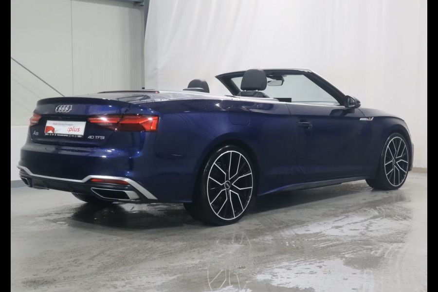 Audi A5 Cabriolet 40 TFSI S-LINE ** LED, VIRTUAL, HALF-LEDER, ACC, MEMORY, 19-inch LMV, SPIEGEL ** UNFALLFREI - Vol. AUDI Onderh ** ** INFORMEER OOK NAAR ONZE AANTREKKELIJKE FINANCIAL-LEASE TARIEVEN **