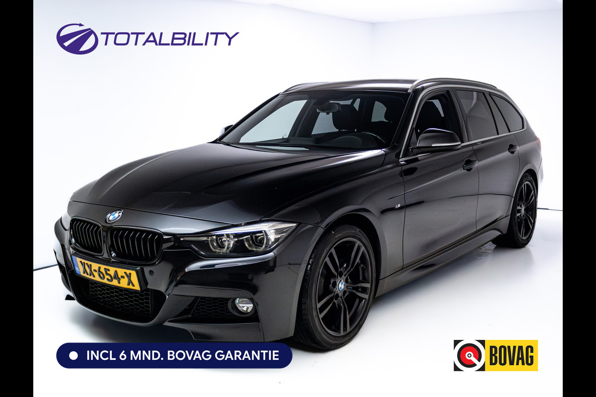 BMW 3 Serie Touring 318i M Sport Edition | Leer | Stoelverwarming | Elec. trekhaak | Navigatie pro | Camera | Cruise, LMV 18", Elec. achterklep