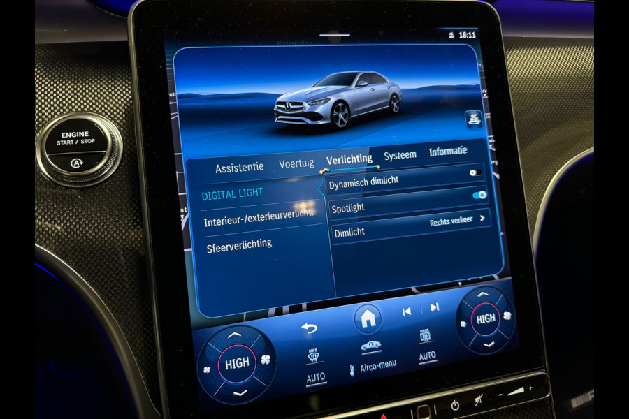 Mercedes-Benz C-Klasse 200 AMG Pano|Keyless|Memory|Burmester