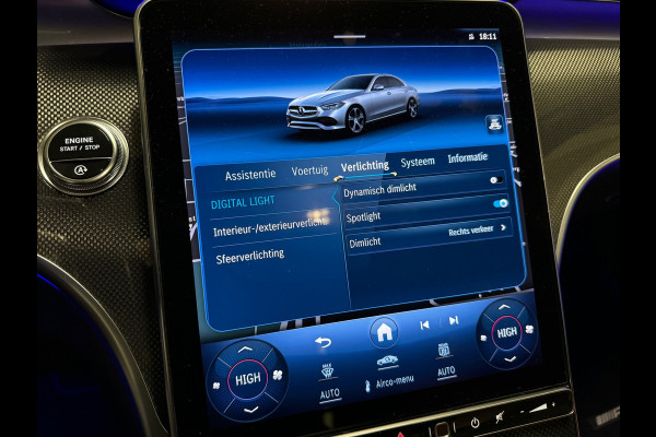 Mercedes-Benz C-Klasse 200 AMG Pano|Keyless|Memory|Burmester